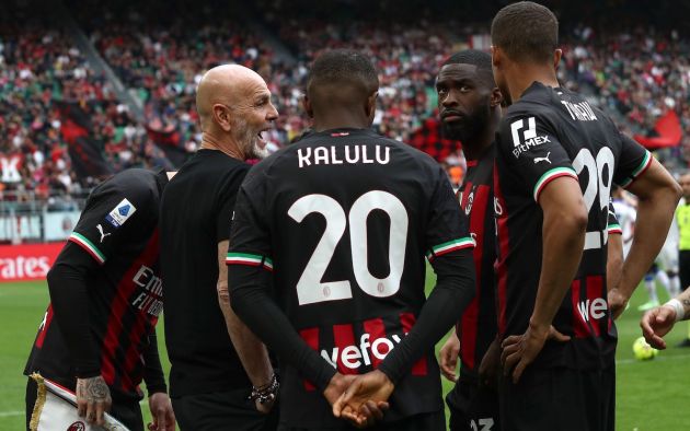 AC Milan coach Stefano Pioli