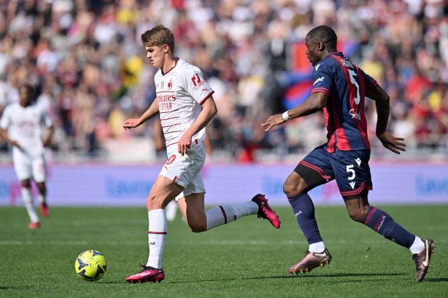 Charles De Ketelaere of AC Milan