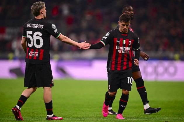 AC Milan's Spanish midfielder Brahim Diaz