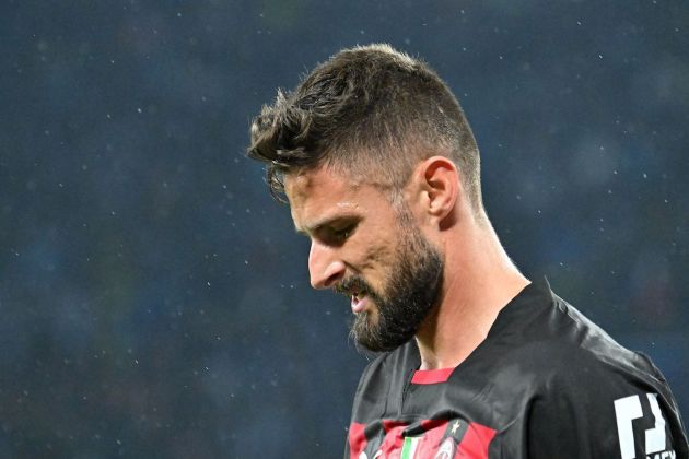 AC Milan's French forward Olivier Giroud