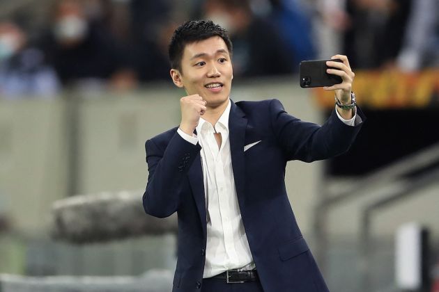 Inter Milan's Chinese chairman Steven Zhang