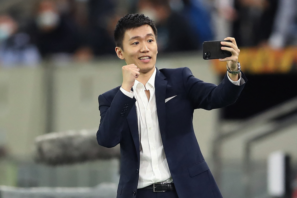 Inter Milan's Chinese chairman Steven Zhang