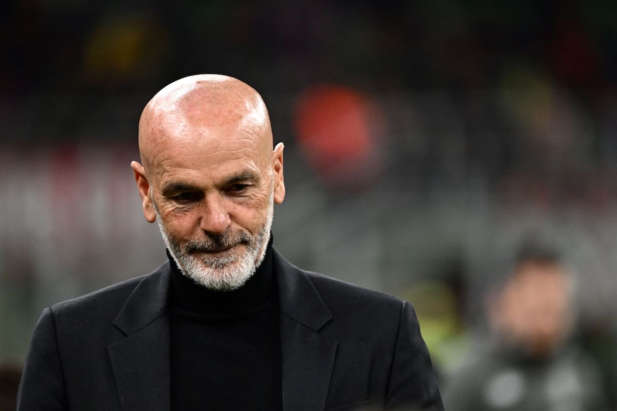 AC Milan's Italian coach Stefano Pioli