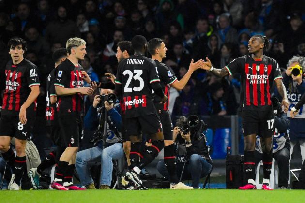 AC Milan's Portuguese forward Rafael Leao