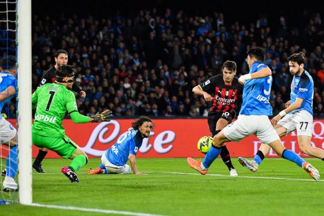 AC Milan's Spanish midfielder Brahim Diaz