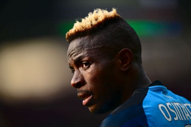 Napoli's Nigerian forward Victor Osimhen