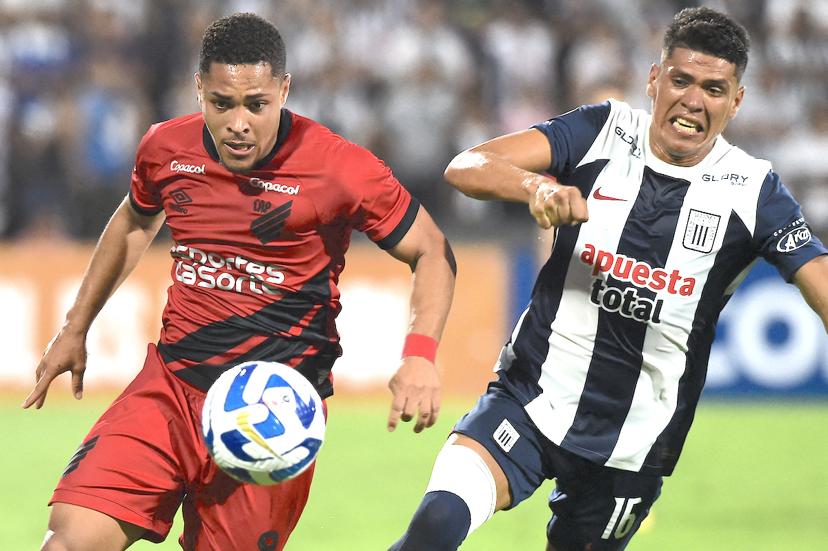 Athletico Paranaense's forward Vitor Roque