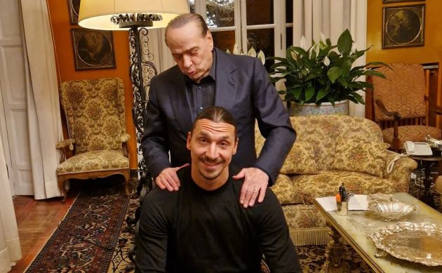 Ibrahimovic and Berlusconi