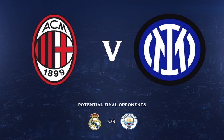 Official: AC Milan and Inter will square off in Champions League semi-finals