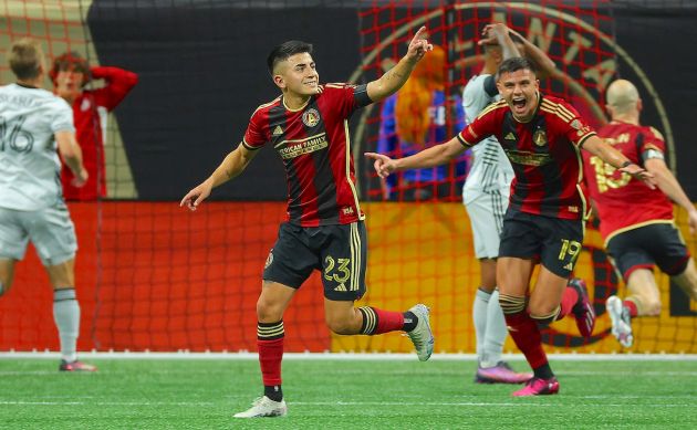 Thiago Almada #23 of Atlanta United