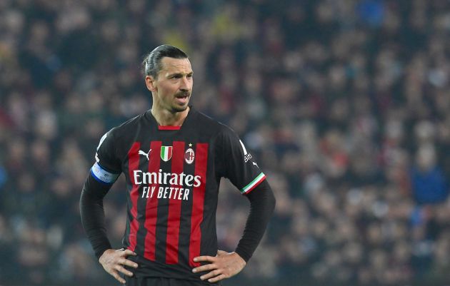 Zlatan Ibrahimovic of AC Milan