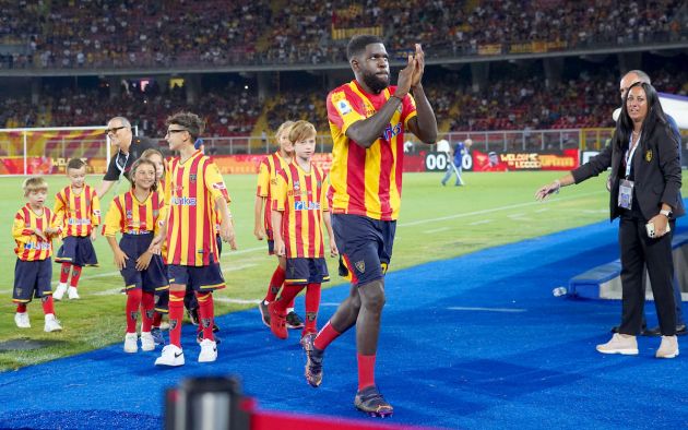 Samuel Umtiti of US Lecce