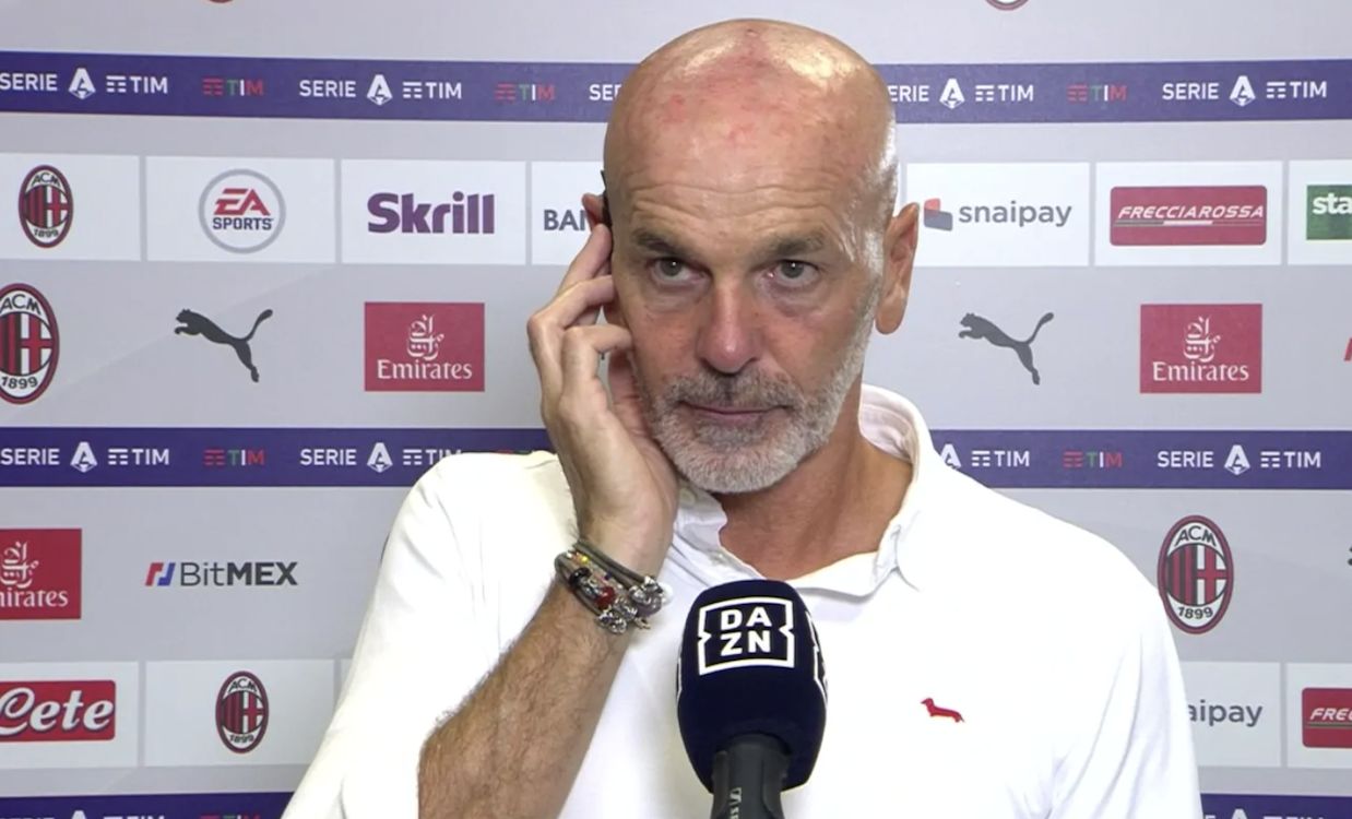 Pioli discusses Calabria's position and reacts to Champions League draw