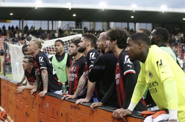 AC Milan fans Spezia curva