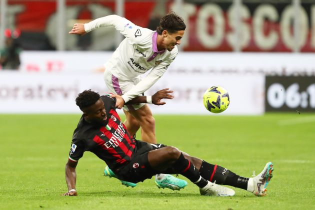 Divock Origi of AC Milan