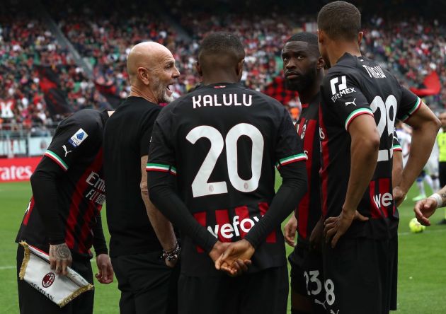 AC Milan coach Stefano Pioli