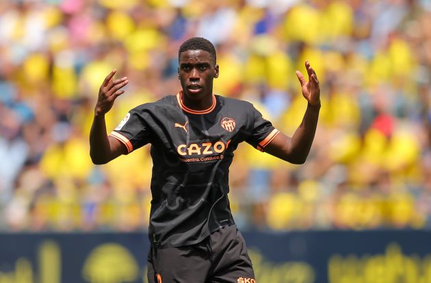 Ilaix Moriba of Valencia CF