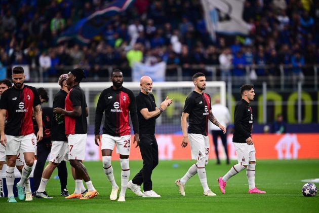 AC Milan's Italian coach Stefano Pioli