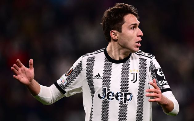 Juventus' Italian forward Federico Chiesa