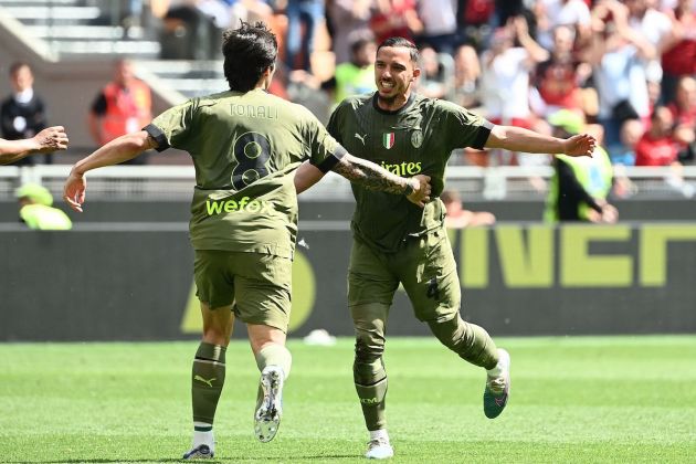 AC Milan's Algerian defender Ismael Bennacer