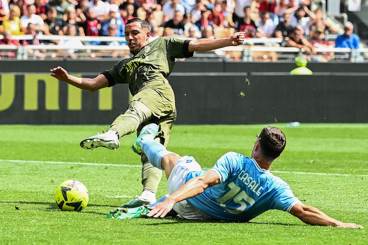 AC Milan's Algerian defender Ismael Bennacer