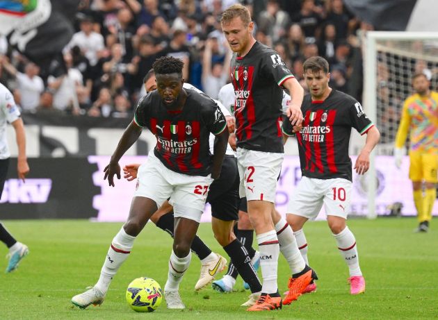 AC Milan's Belgian forward Divock Origi