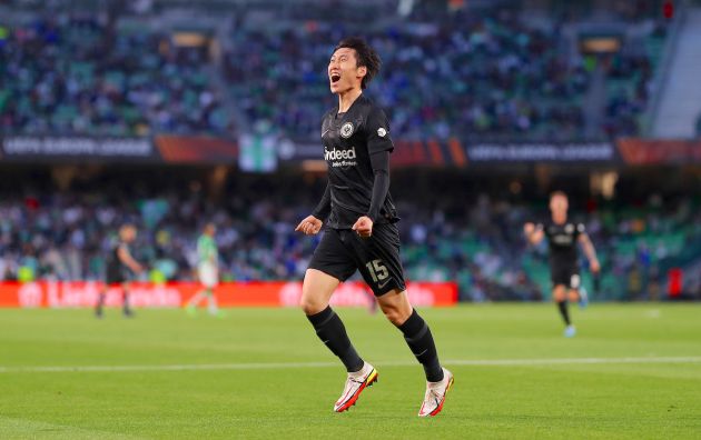 Daichi Kamada of Eintracht Frankfurt