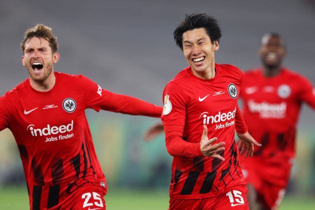 Daichi Kamada of Eintracht Frankfurt