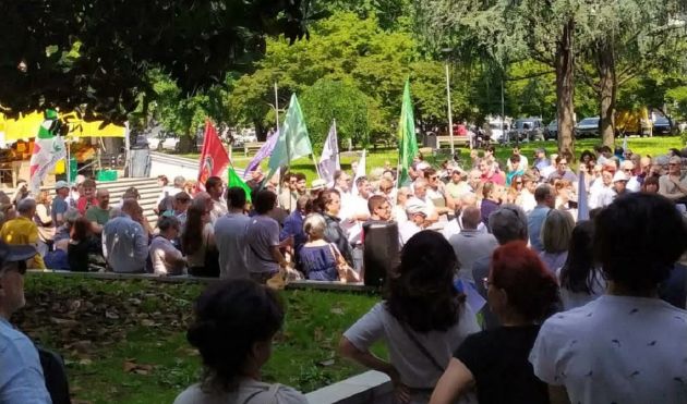 San Donato protests