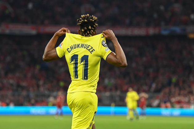 Samu Chukwueze of Villareal
