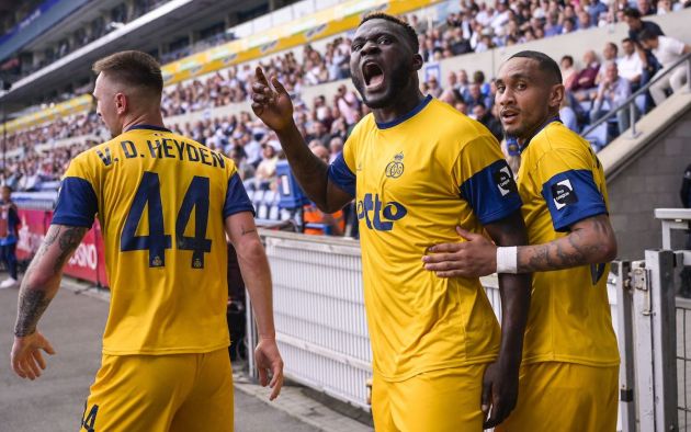 Union's Nigerian forward Victor Boniface
