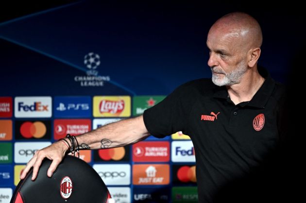 AC Milan's Italian coach Stefano Pioli