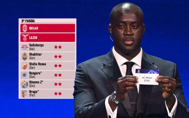 ac milan champions league draw