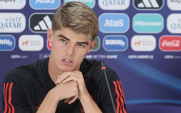 Belgium's Charles De Ketelaere
