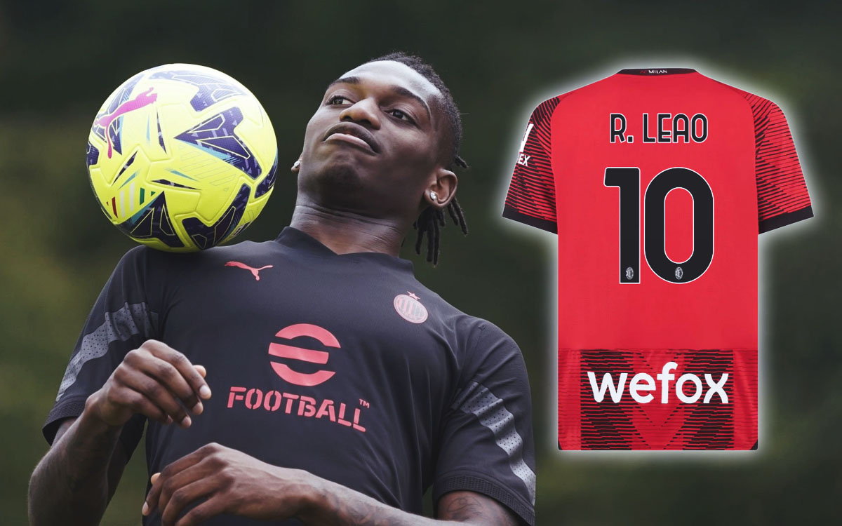 rafael leao ac milan jersey