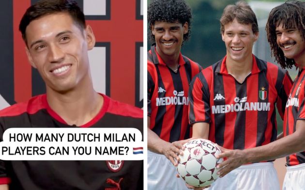 Watch: Reijnders Attempts To Name All Former Dutch Milan Players