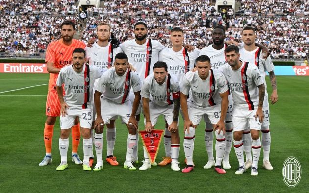 AC Milan squad/team photo