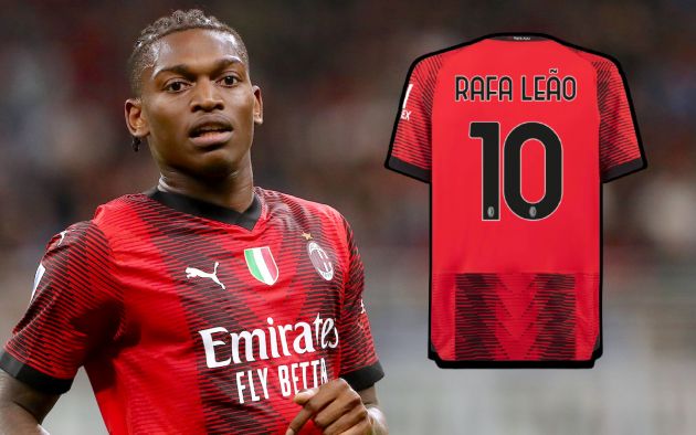 Ac milan hot sale shirt numbers