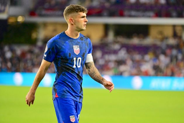 Christian Pulisic #10 of United States