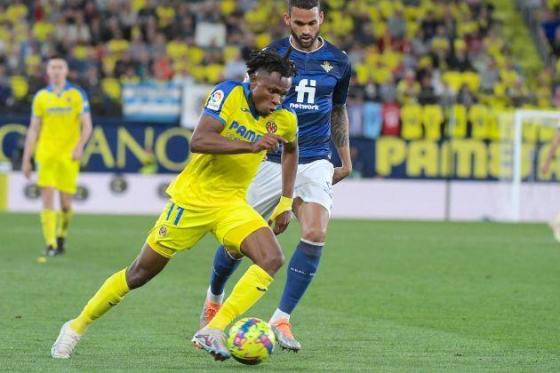 Villarreal's Nigerian midfielder Samuel Chukwueze