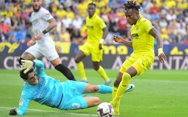 Villarreal's Nigerian midfielder Samuel Chukwueze