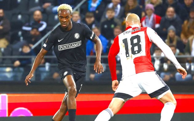 Sturm Graz's Dutch forward Emmanuel Emegha