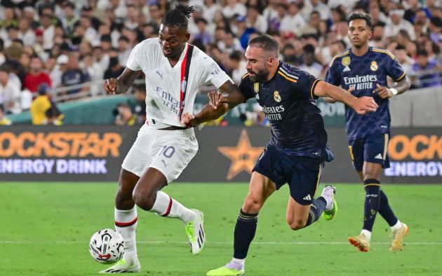 AC Milan's Real Portuguese forward Rafael Leao
