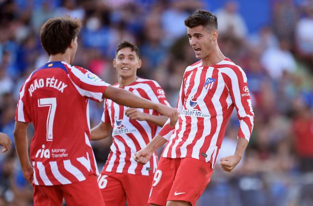 Alvaro Morata of Atletico Madrid