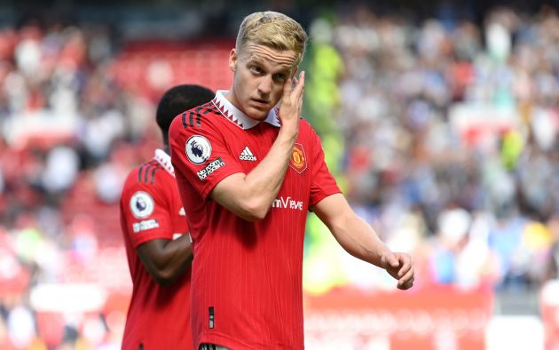 Donny van de Beek of Manchester United