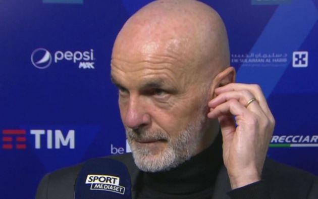 Stefano Pioli mediaset