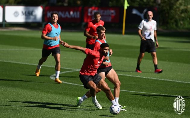training Milanello