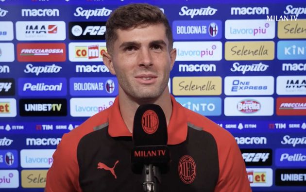 Pulisic Milan TV