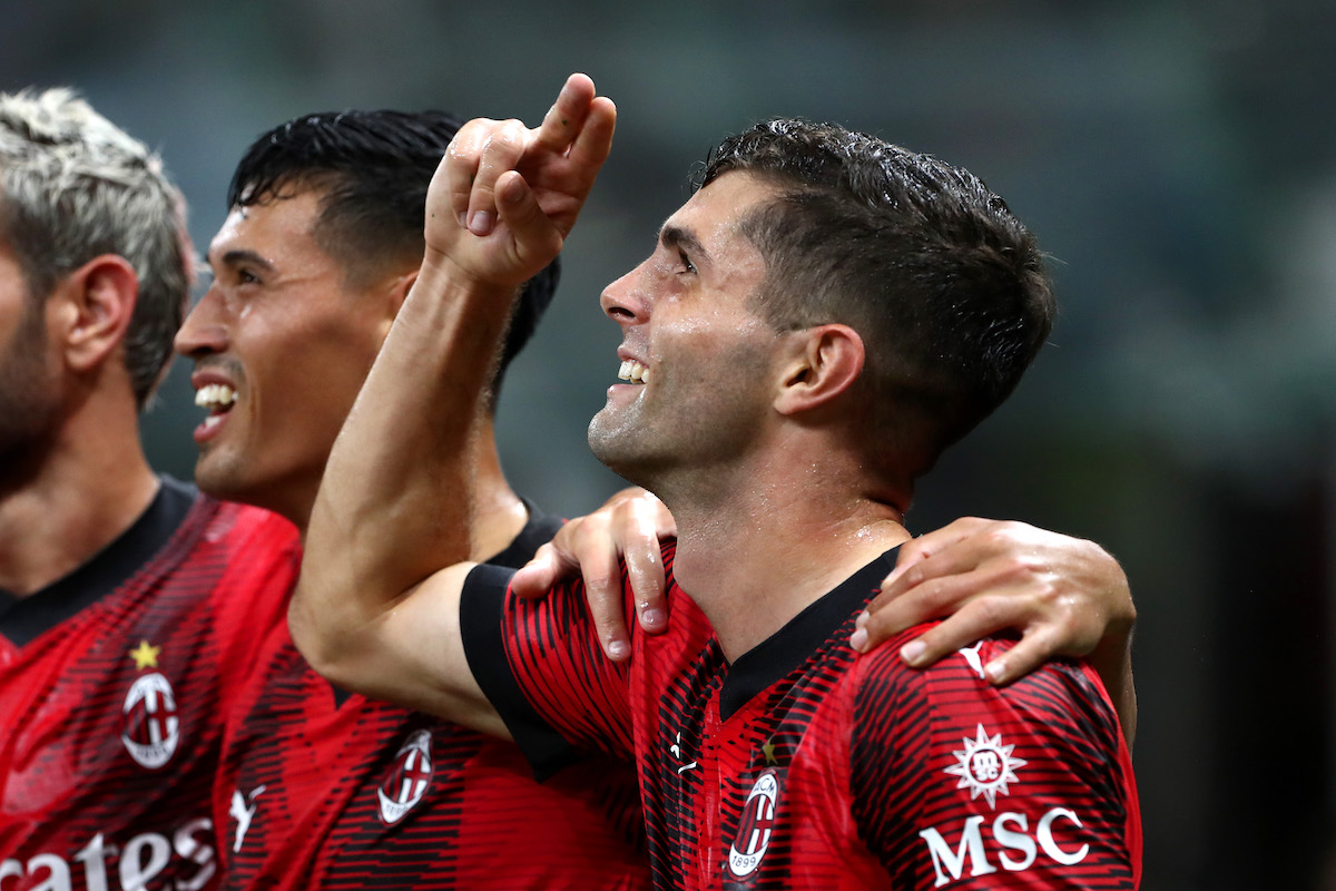 Christian Pulisic of AC Milan