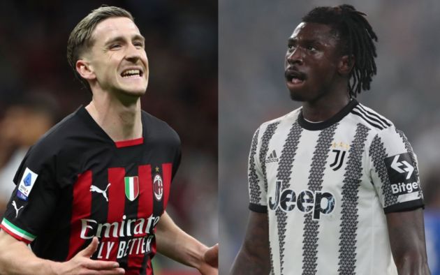 Saelemaekers Kean Juventus Milan